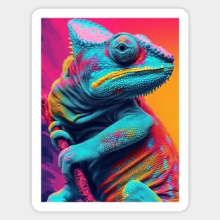 Chameleon Branch Sticker